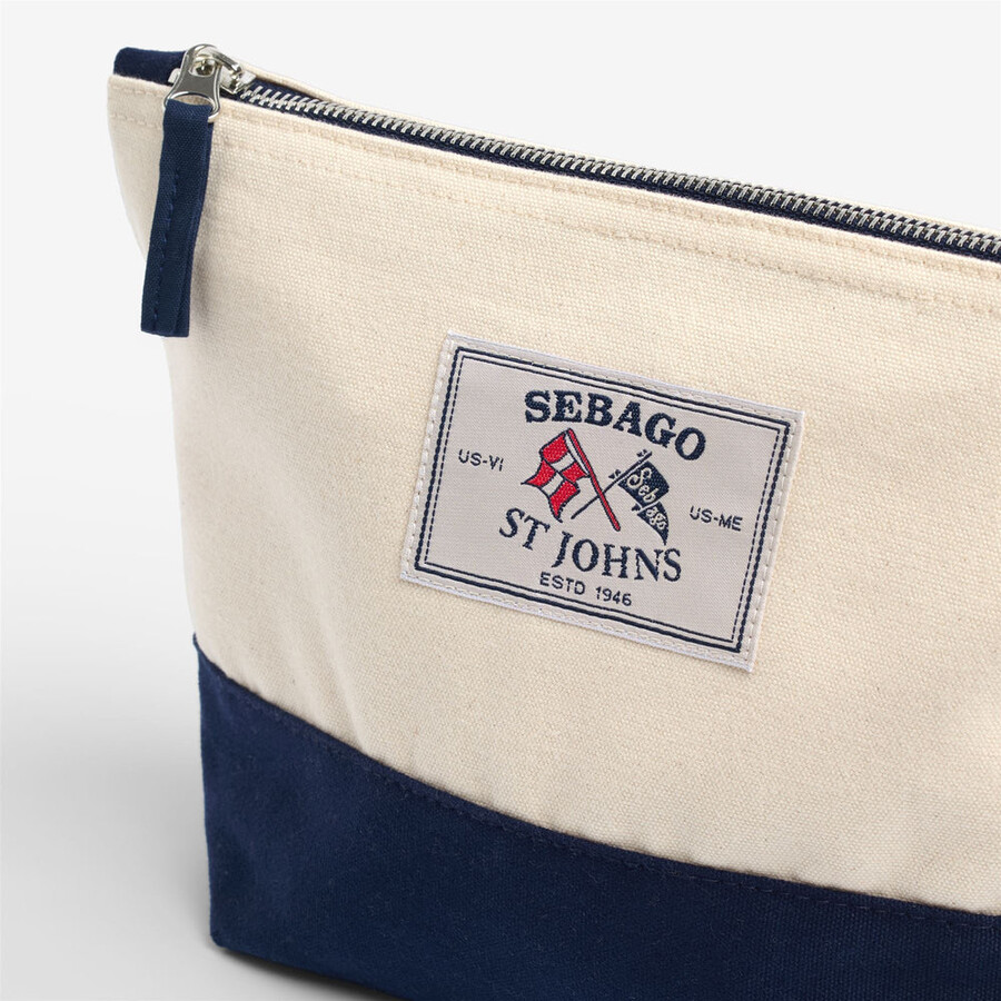 pochette st johns bleu beige-stj