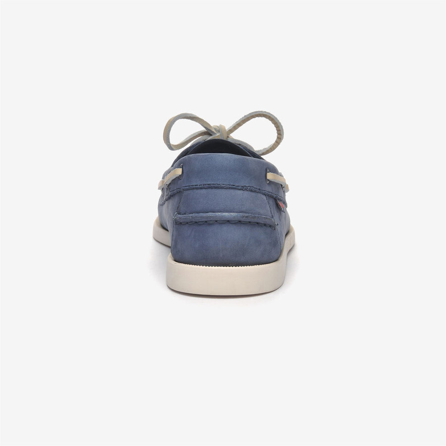 docksides portland nubuck bleu marine
