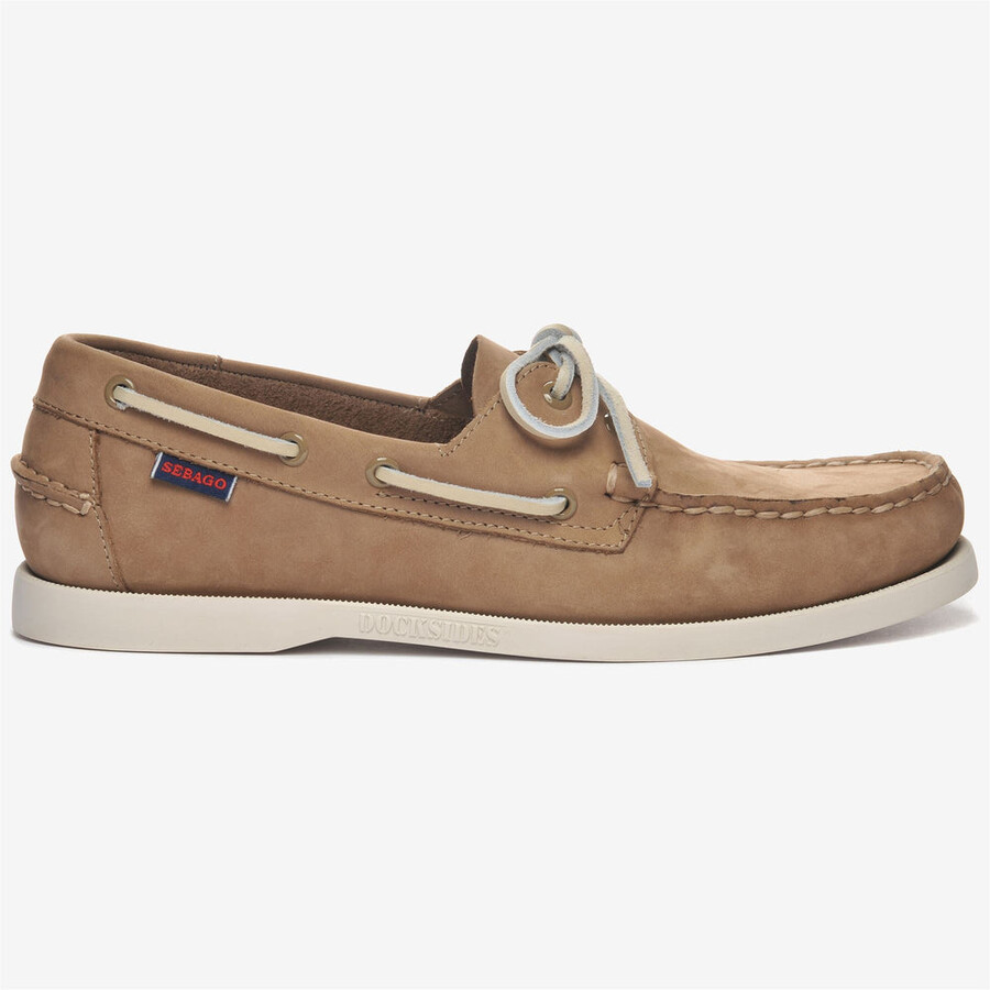 docksides portland nubuck marron taupe