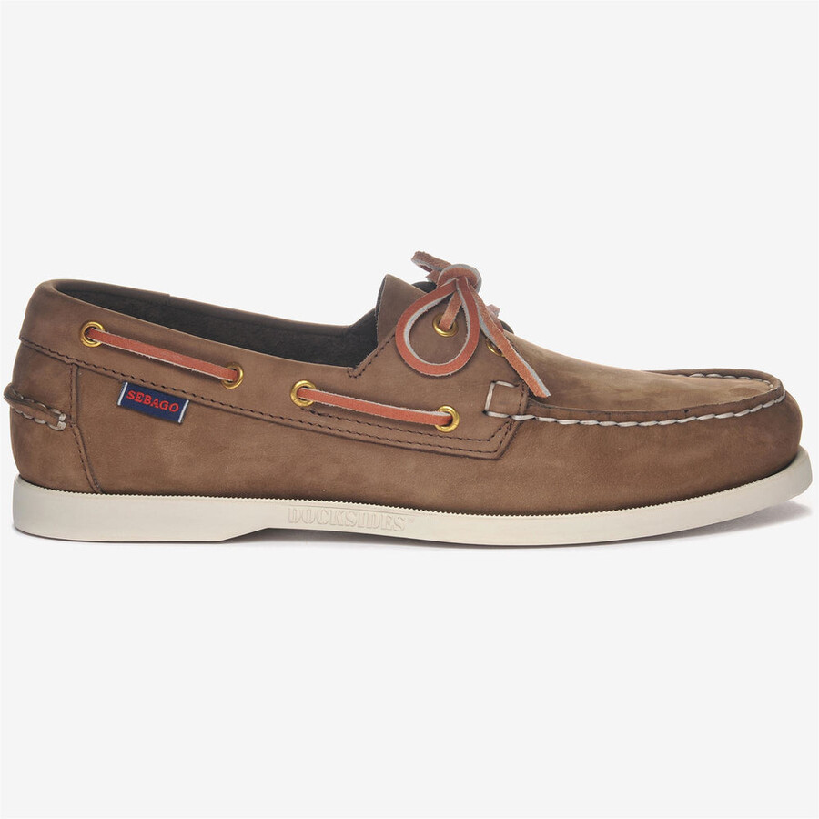 docksides portland nubuck marron jaune foncÉ or