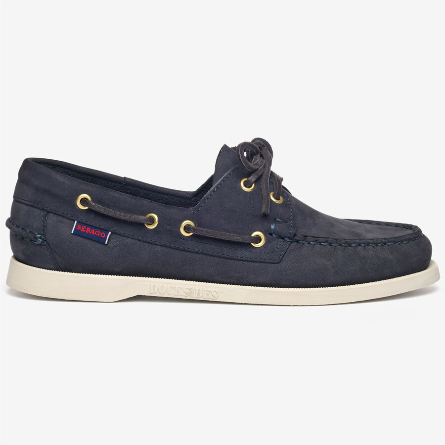 docksides portland femme en nubuck univers bleu