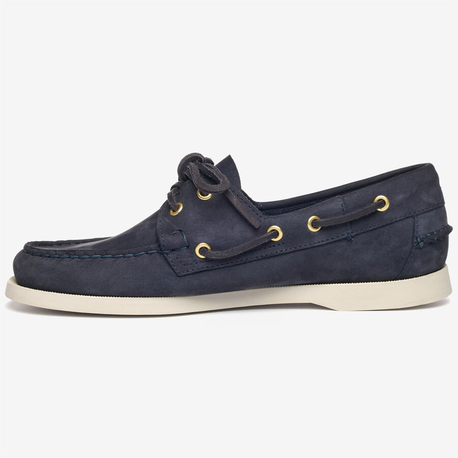 docksides portland femme en nubuck univers bleu