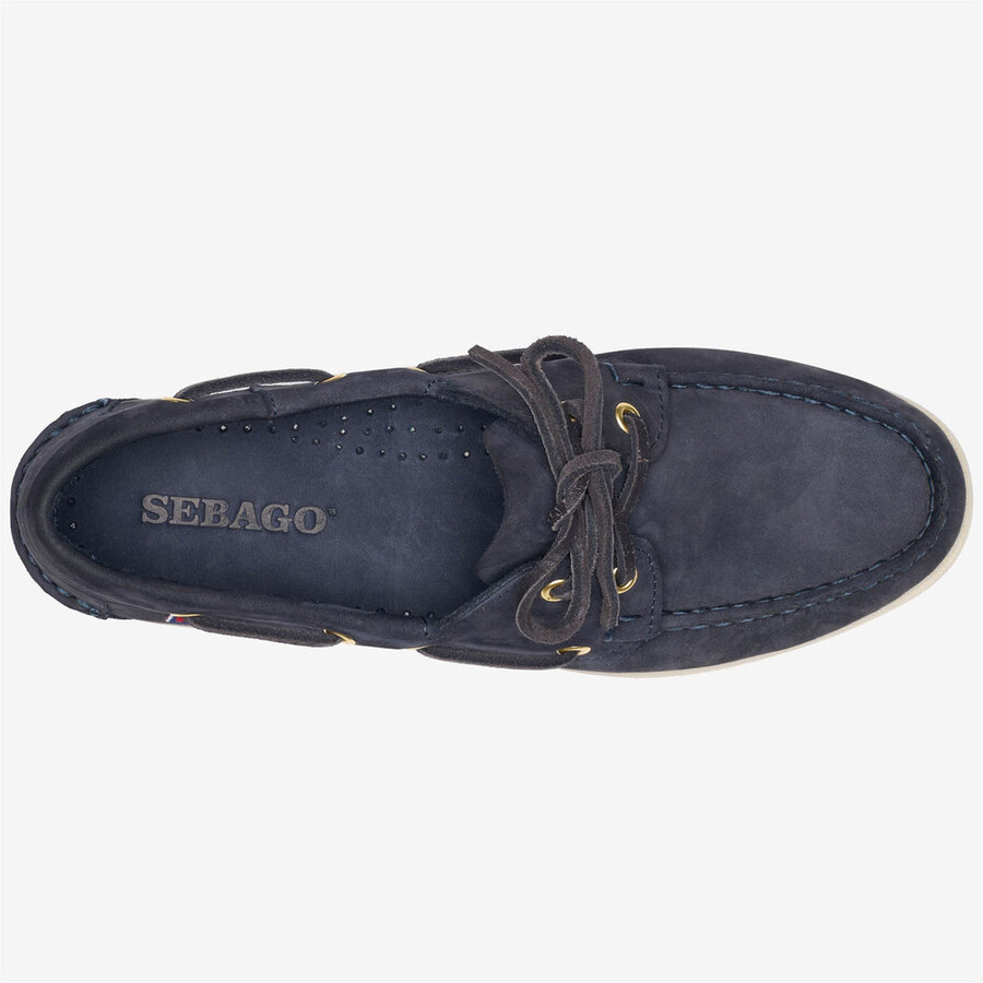 docksides portland femme en nubuck univers bleu