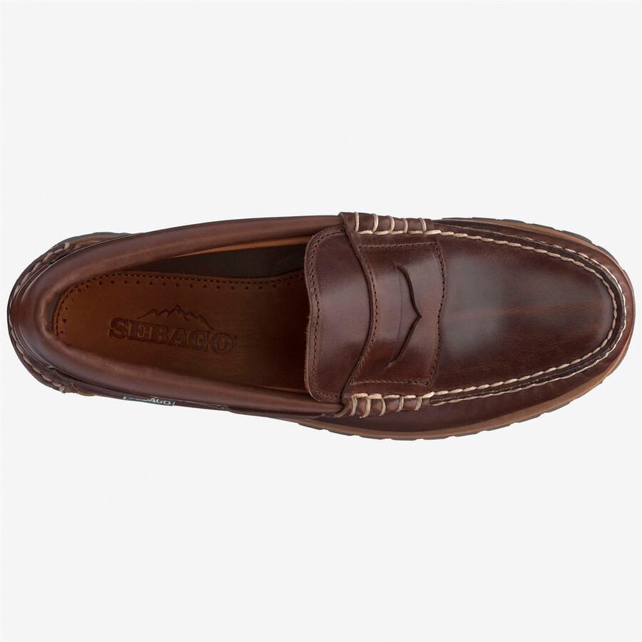 mocassin acadia marron foncé