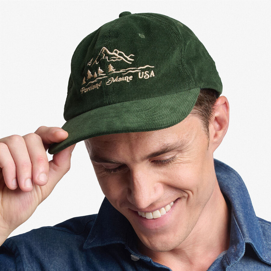 connor corduroy vert olive montagne