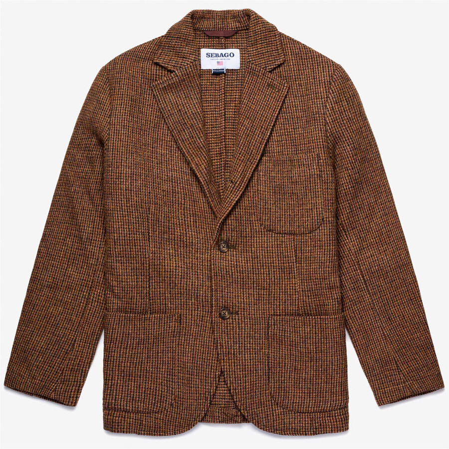 neddick micropieddepoule beige-marron-marine foncÉe