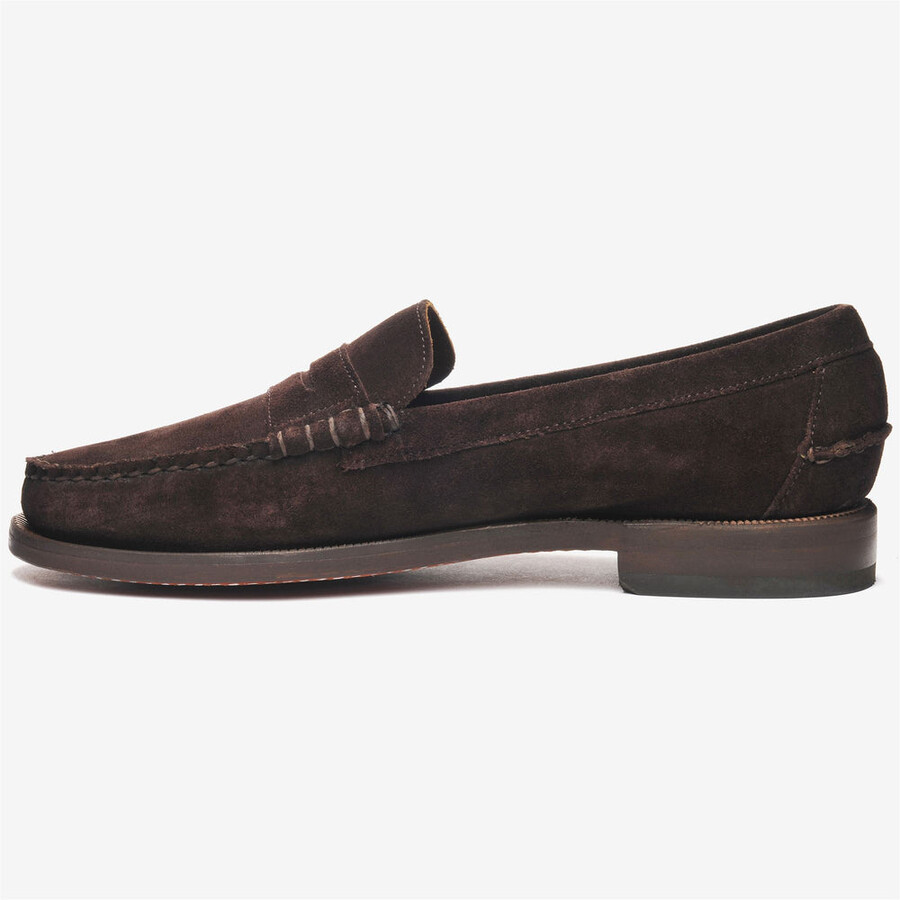 classique dan suede marron foncÉ