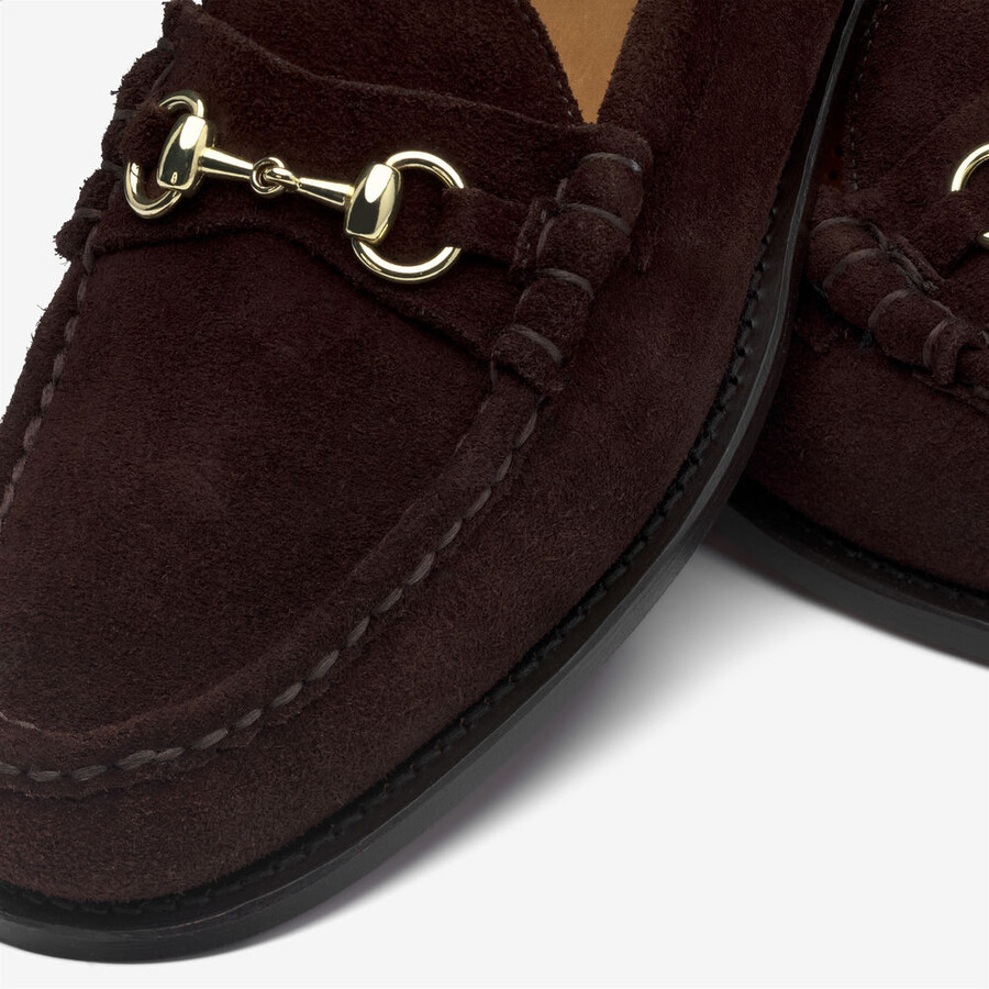joe modena suede marron foncÉ