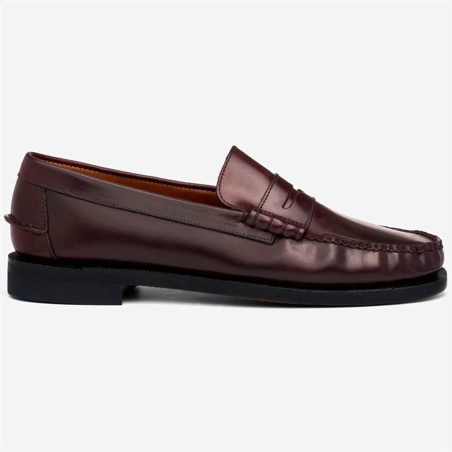 coque dan classique cordovan marron bourgogne