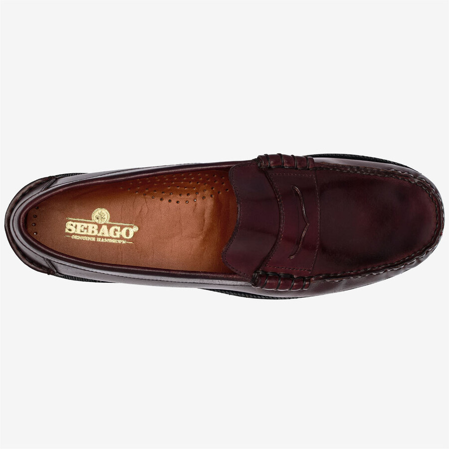 coque dan classique cordovan marron bourgogne