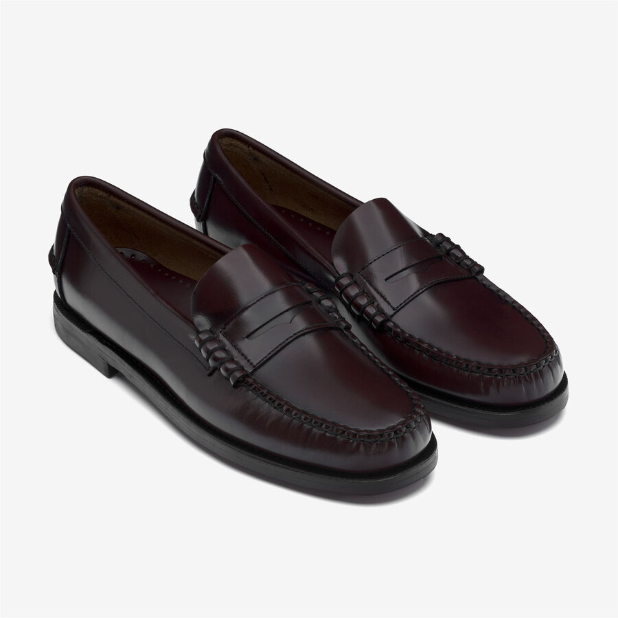 classique dan femme marron bordeaux