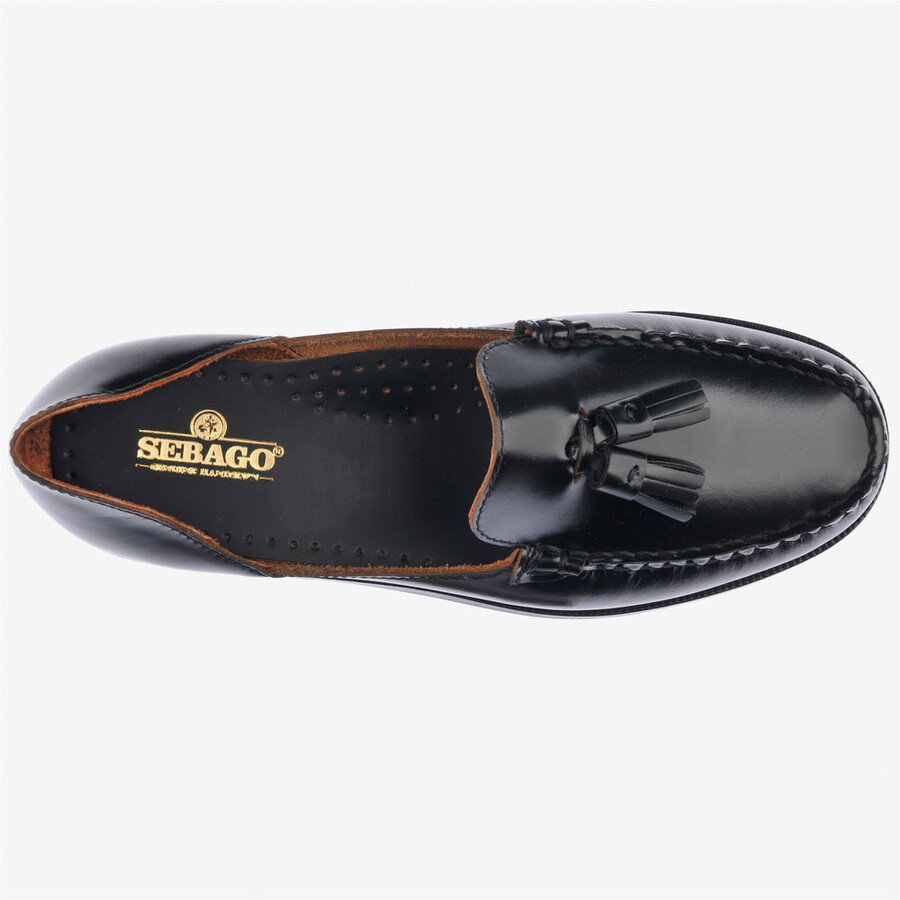 luisa tassel femme noire