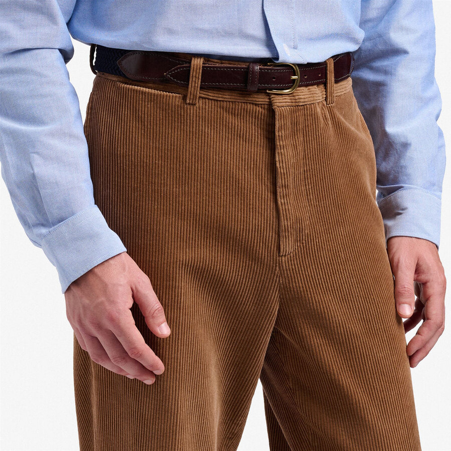 rendon corduroy brun tabac