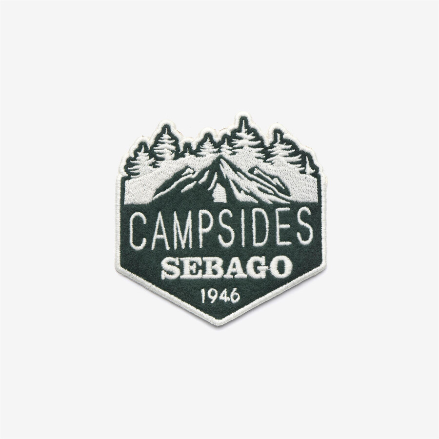 campsides sebago vert-blanc cassÉ