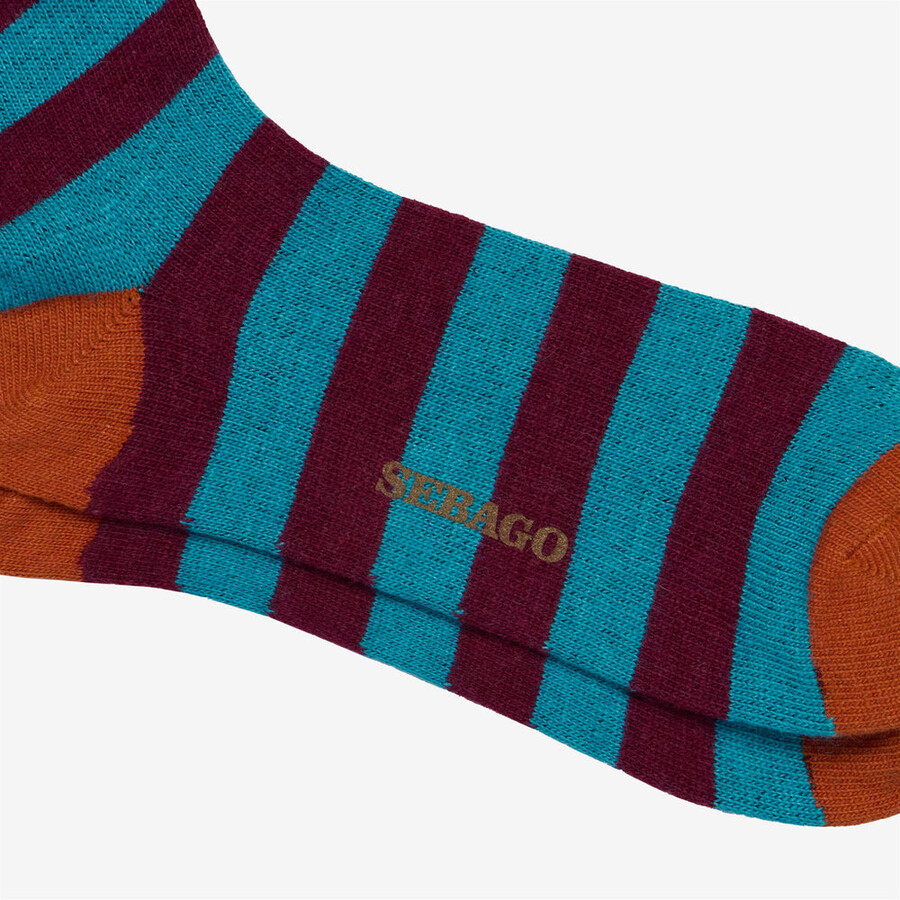 solon rigal turquoise-bordeaux-orange