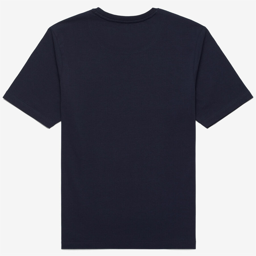 t-shirt dÉquipage bleu marine