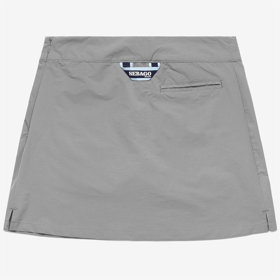 jupe coupe gris glacÉ