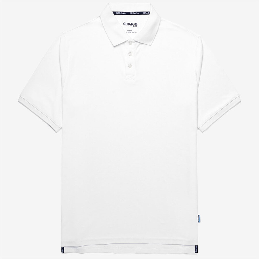 polo blanc À cheveux