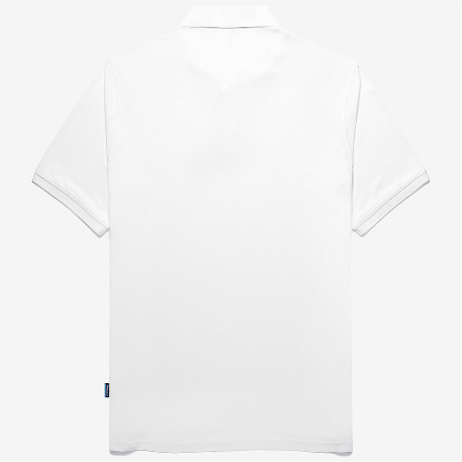 polo blanc À cheveux