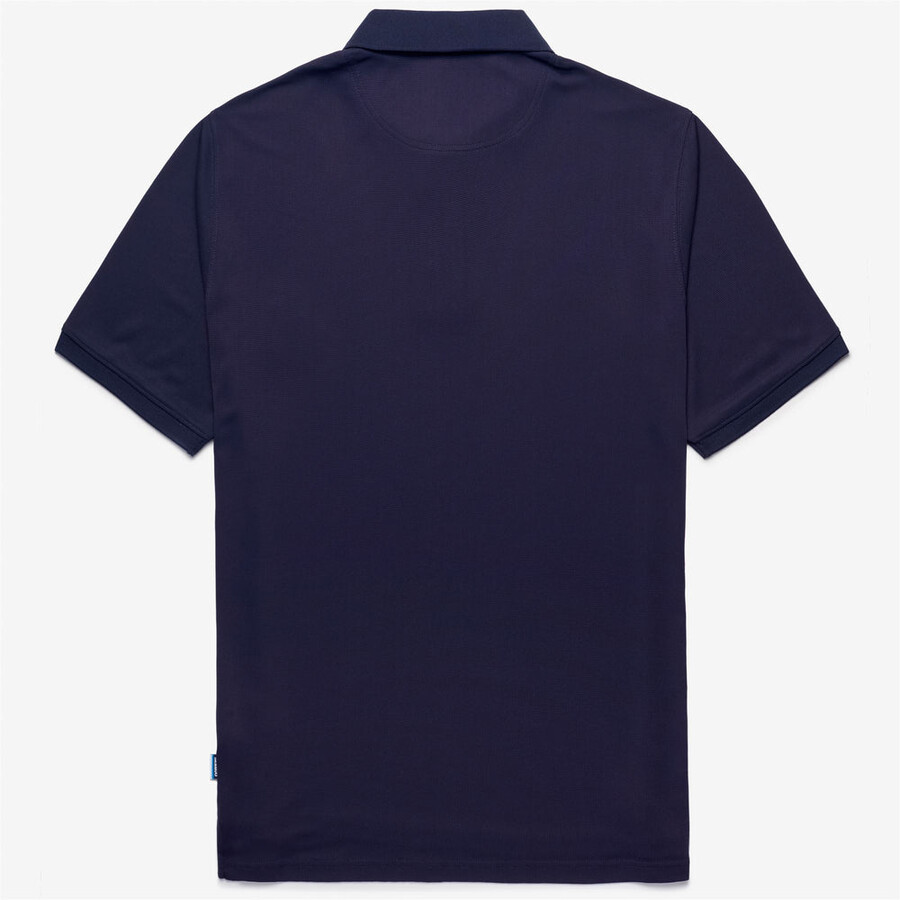 Équipage polo bleu marine