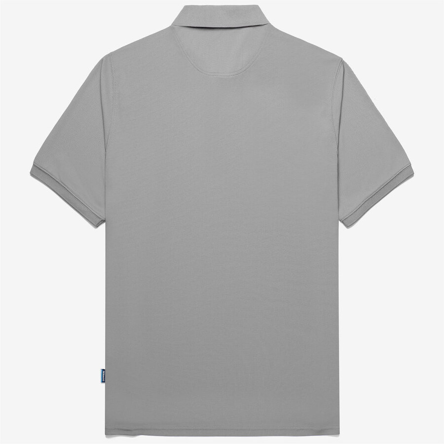 polo crew gris glacÉ